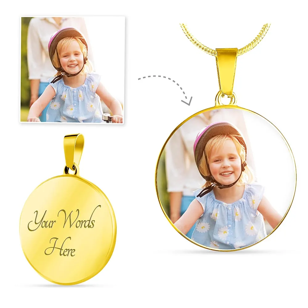 Buyer Upload Circle Pendant