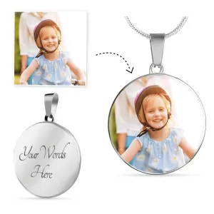 Buyer Upload Circle Pendant