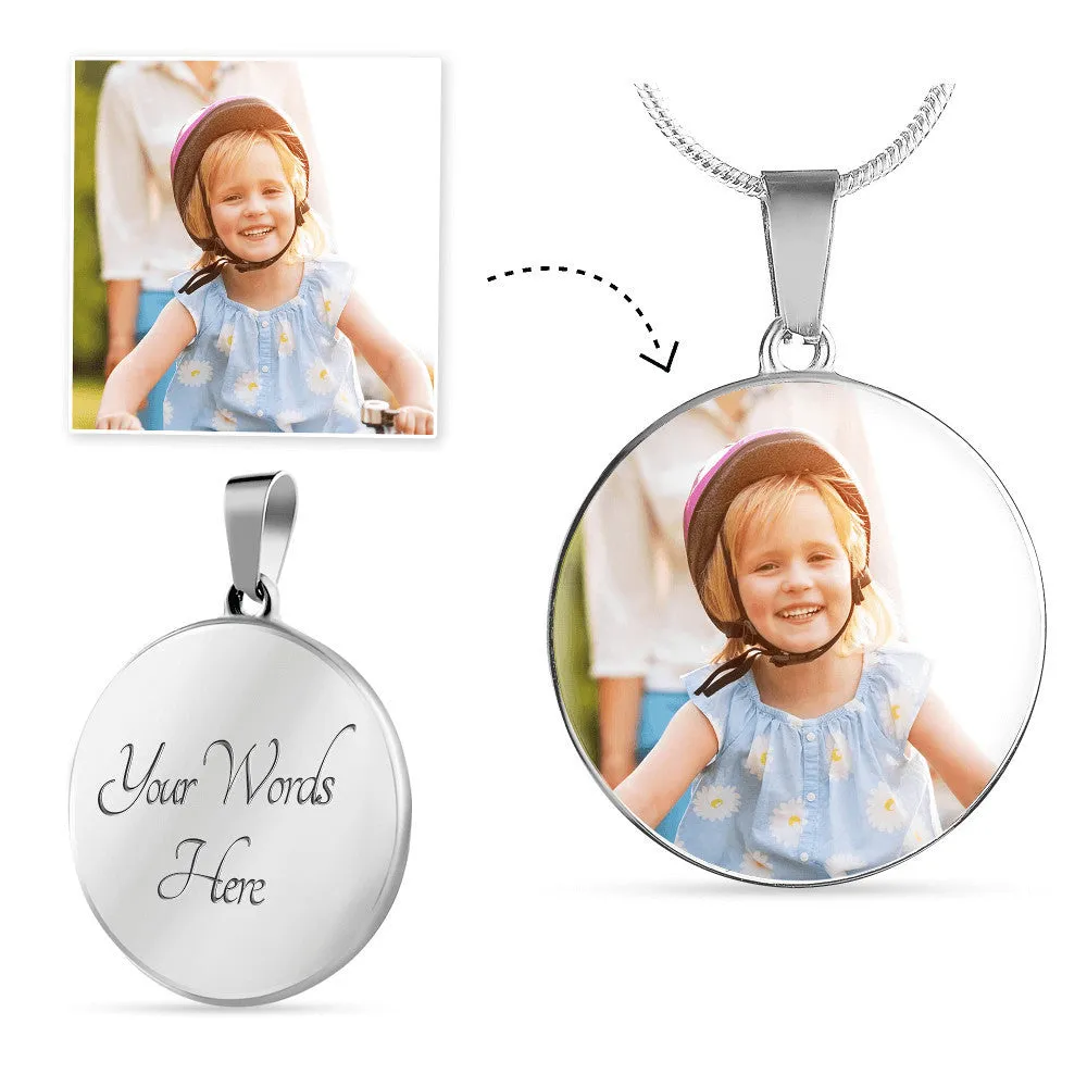 Buyer Upload Circle Pendant