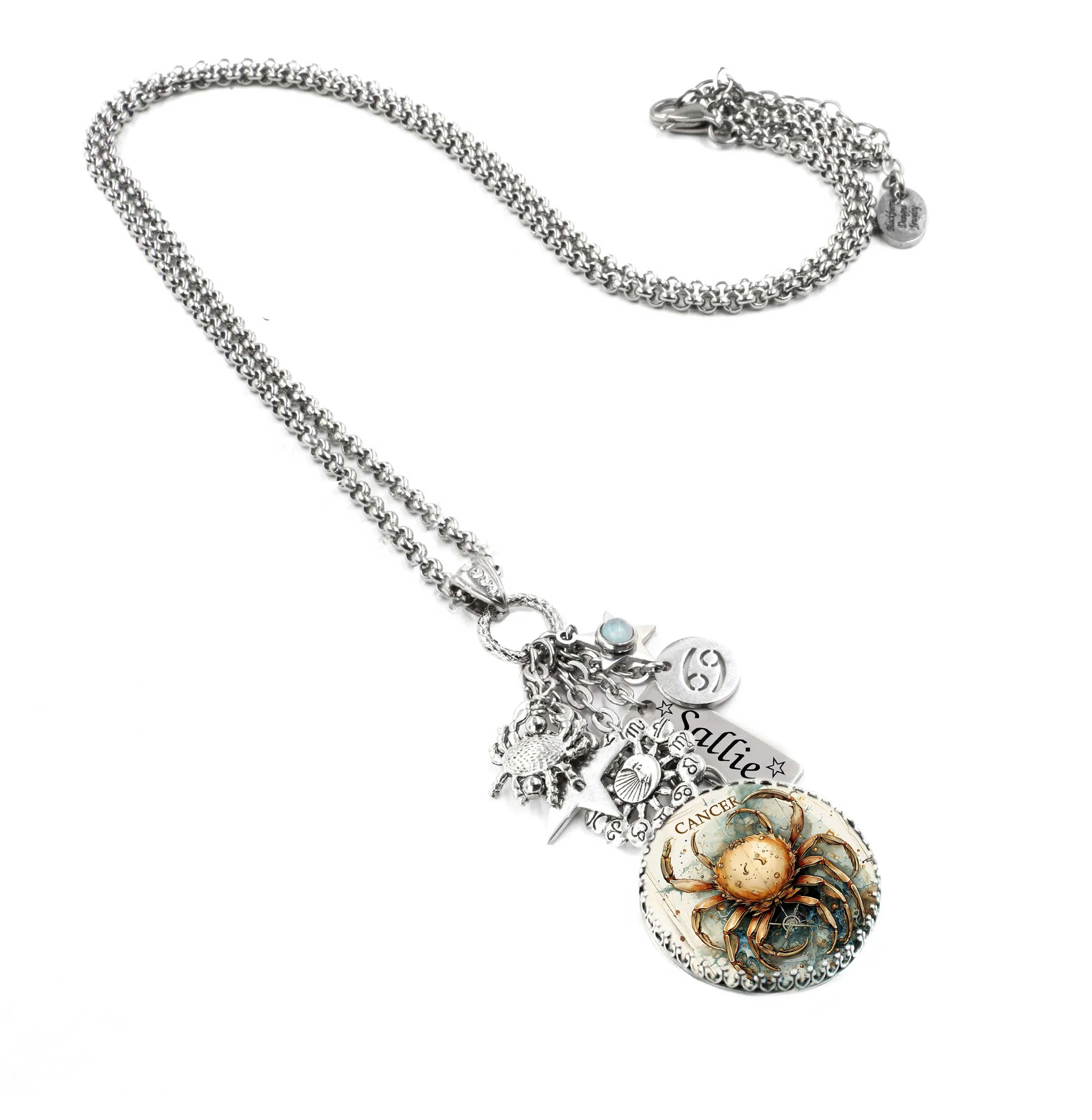 Cancer Horoscope Necklace