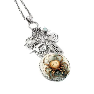 Cancer Horoscope Necklace
