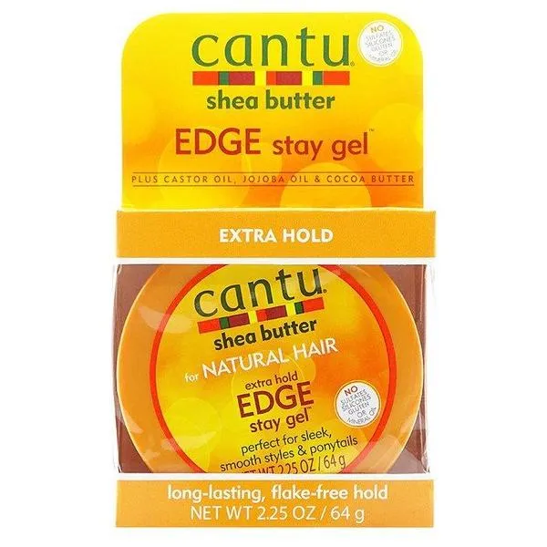 Cantu Shea Butter Extra Hold Edge Stay Gel 64g