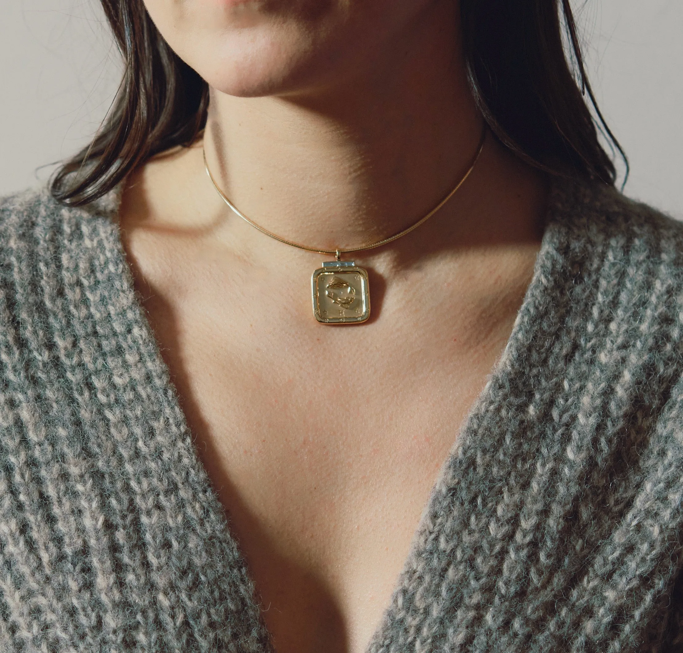 Capricorn Zodiac Pendant