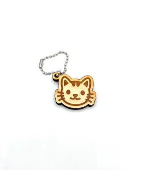 Cat Emoji Keychain