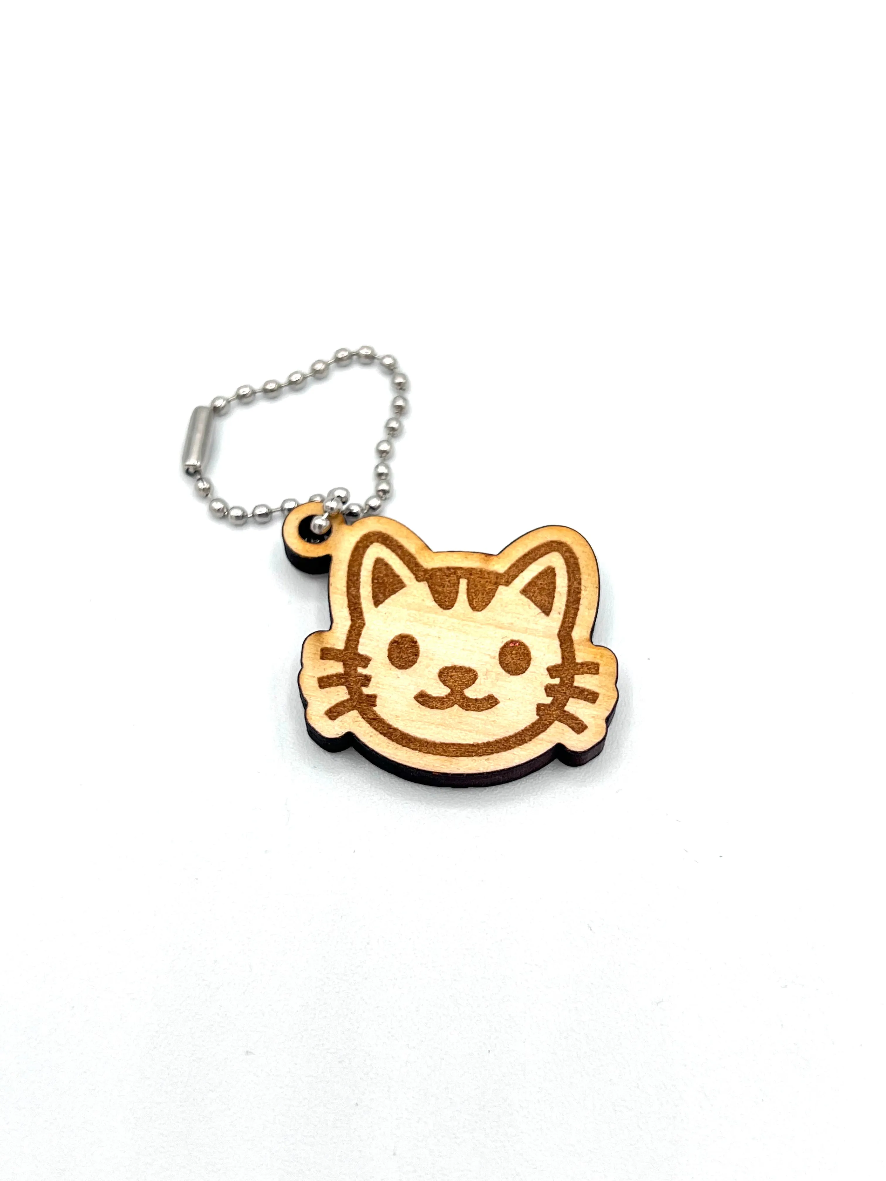 Cat Emoji Keychain