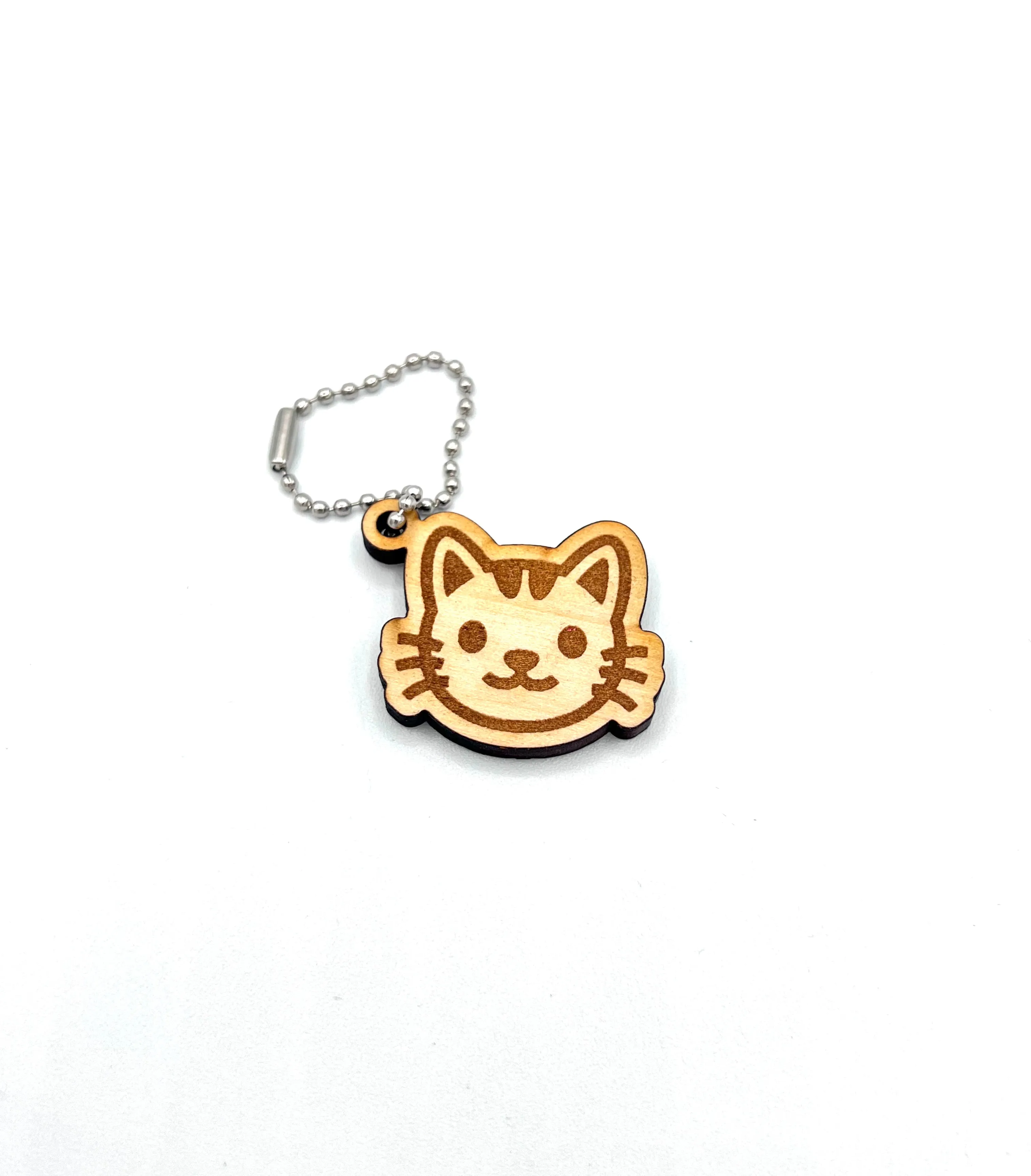 Cat Emoji Keychain