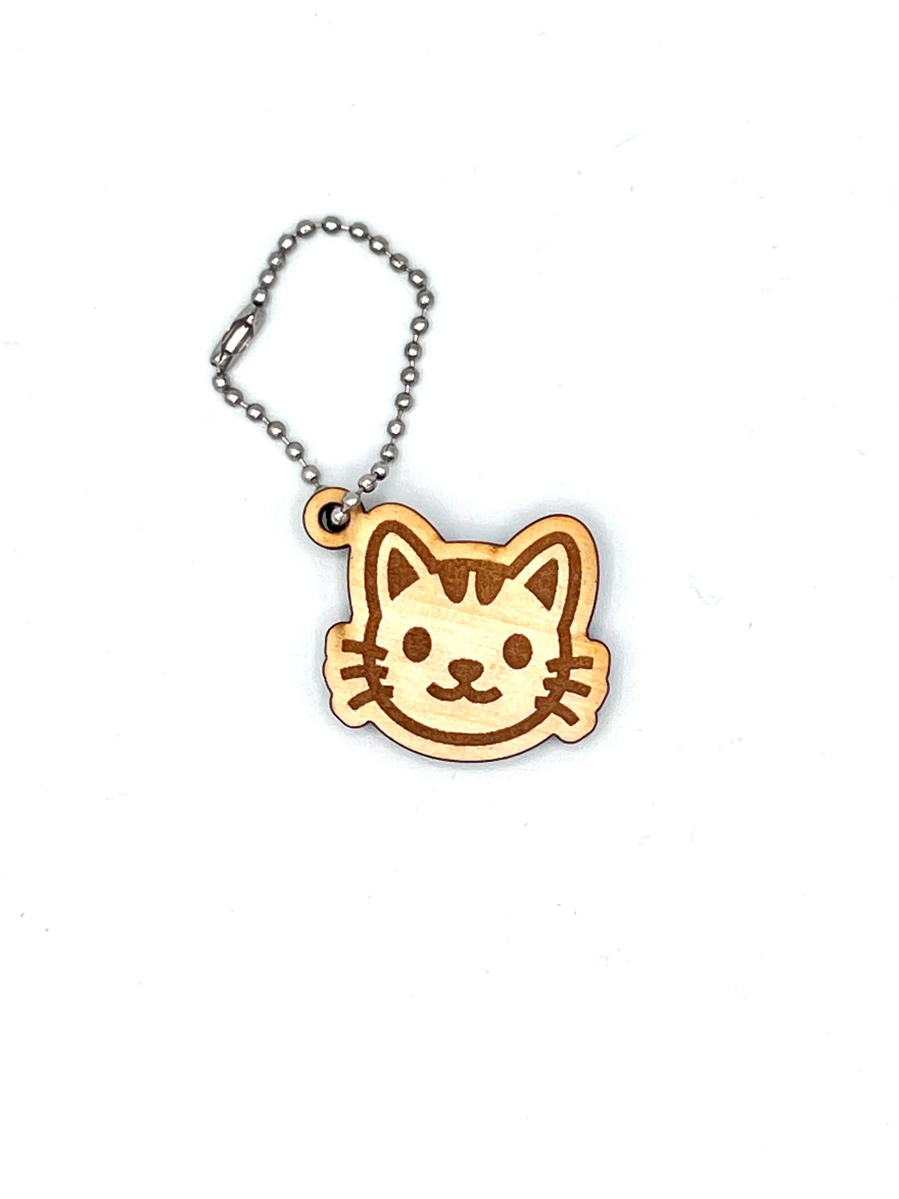 Cat Emoji Keychain