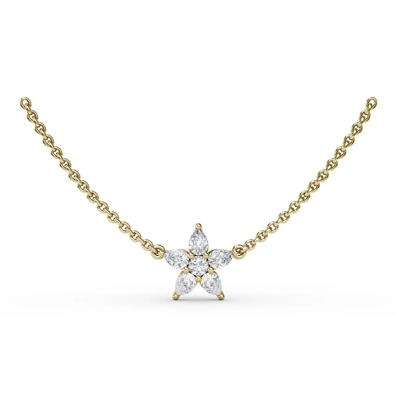 Catalina Diamond Star Necklace