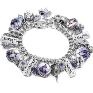 Celestial Jewelry, Star Bracelet, Fantasy Jewelry with Sorcerer