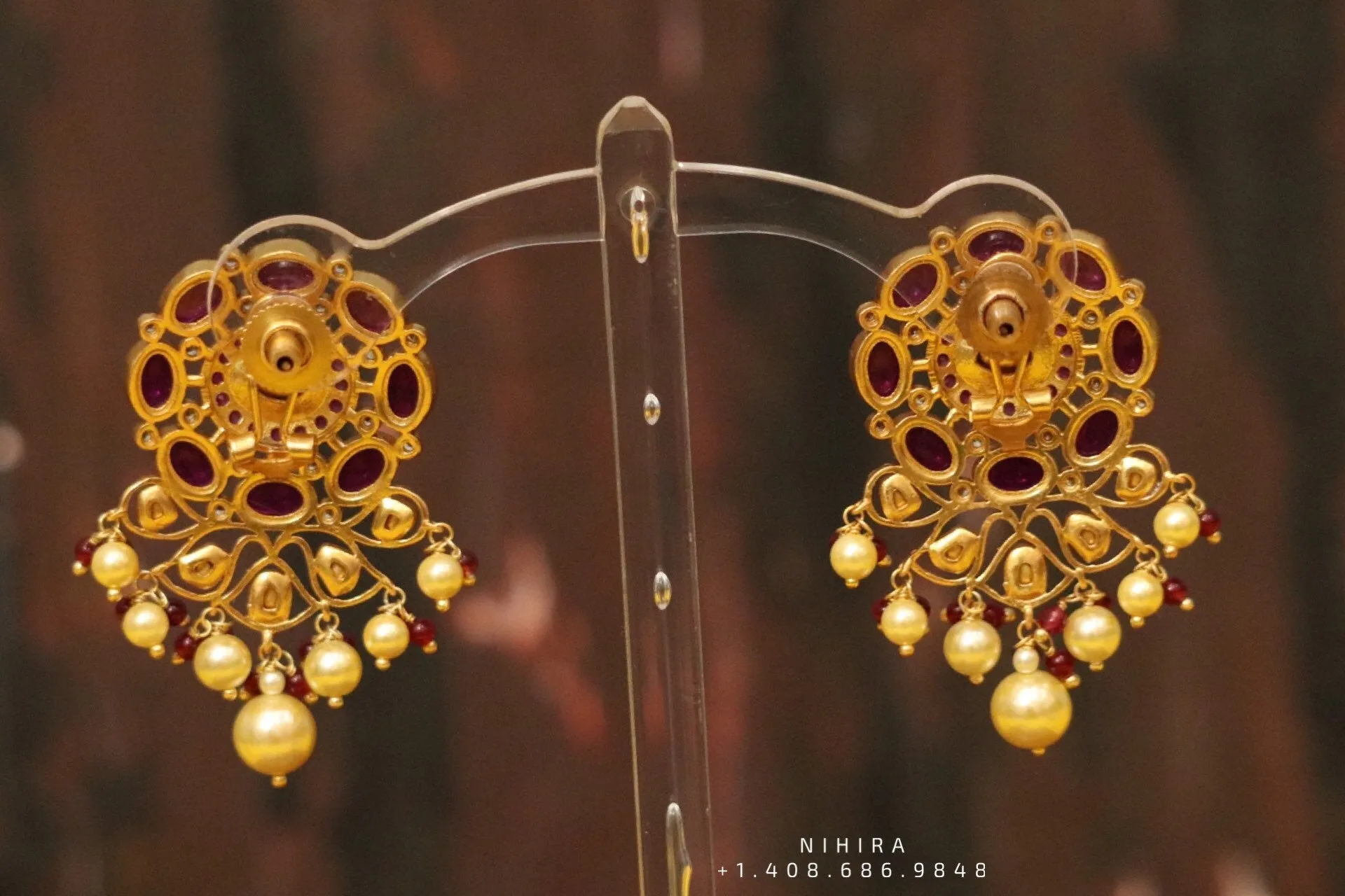 Chandelier earrings ,party wear earrings,designer jewelry,hand picked jewelry,celebrity jewelry,fashion jewelry,fusion jewelry earrings
