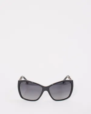Chanel Black 5327-Q Cat Eye Sunglasses