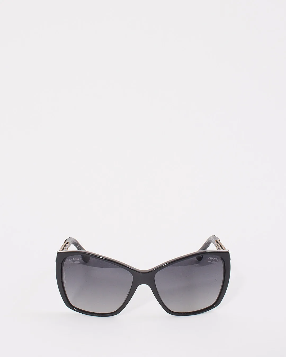 Chanel Black 5327-Q Cat Eye Sunglasses