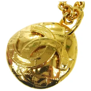 Chanel gold metal necklaces
