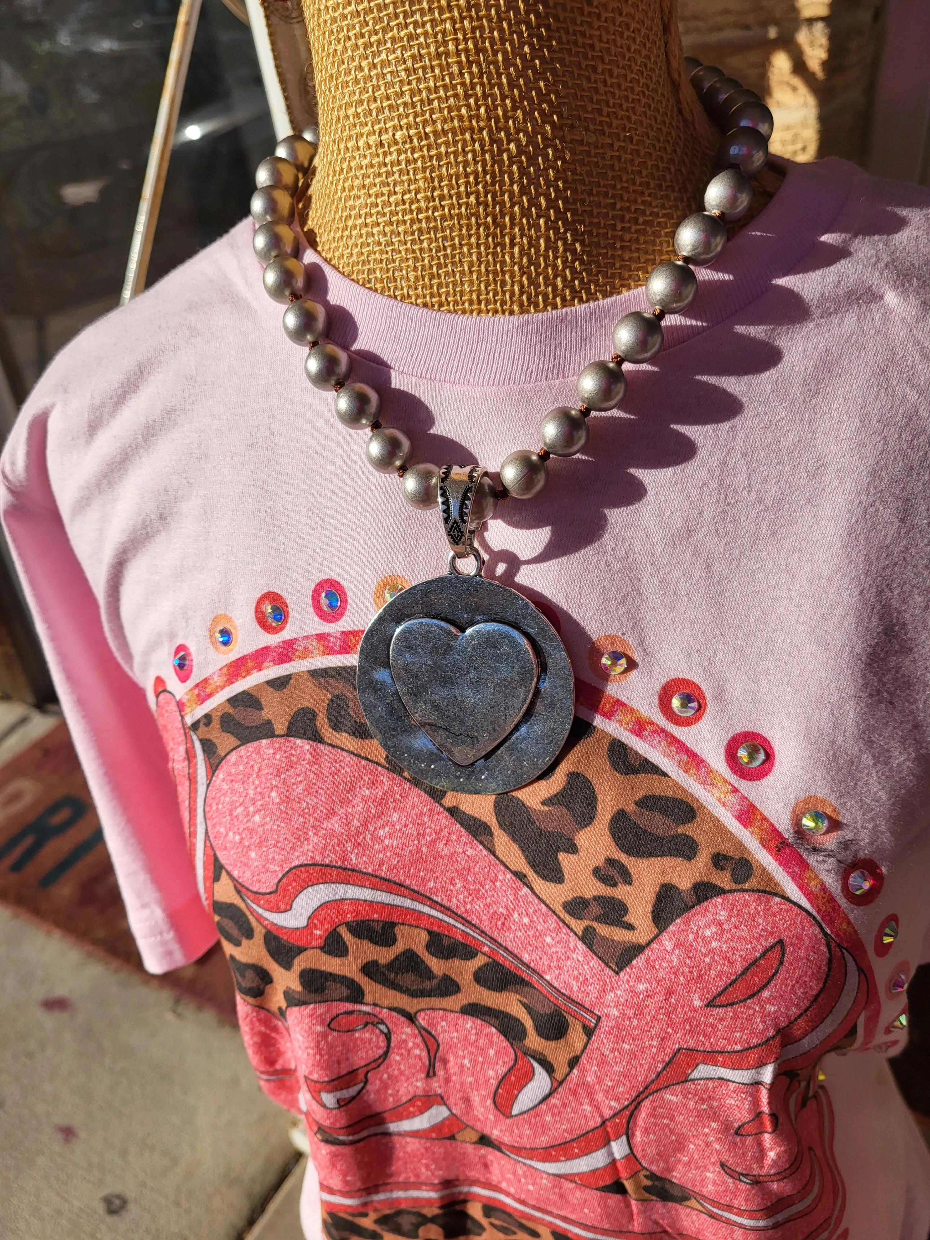 Chunky Heart Necklaces