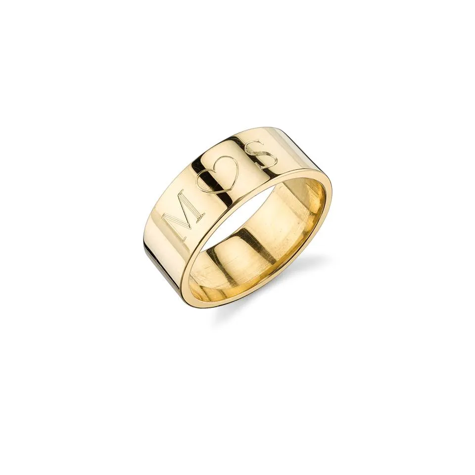 CIELA ENGRAVED RING BAND