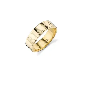 CIELA ENGRAVED RING BAND