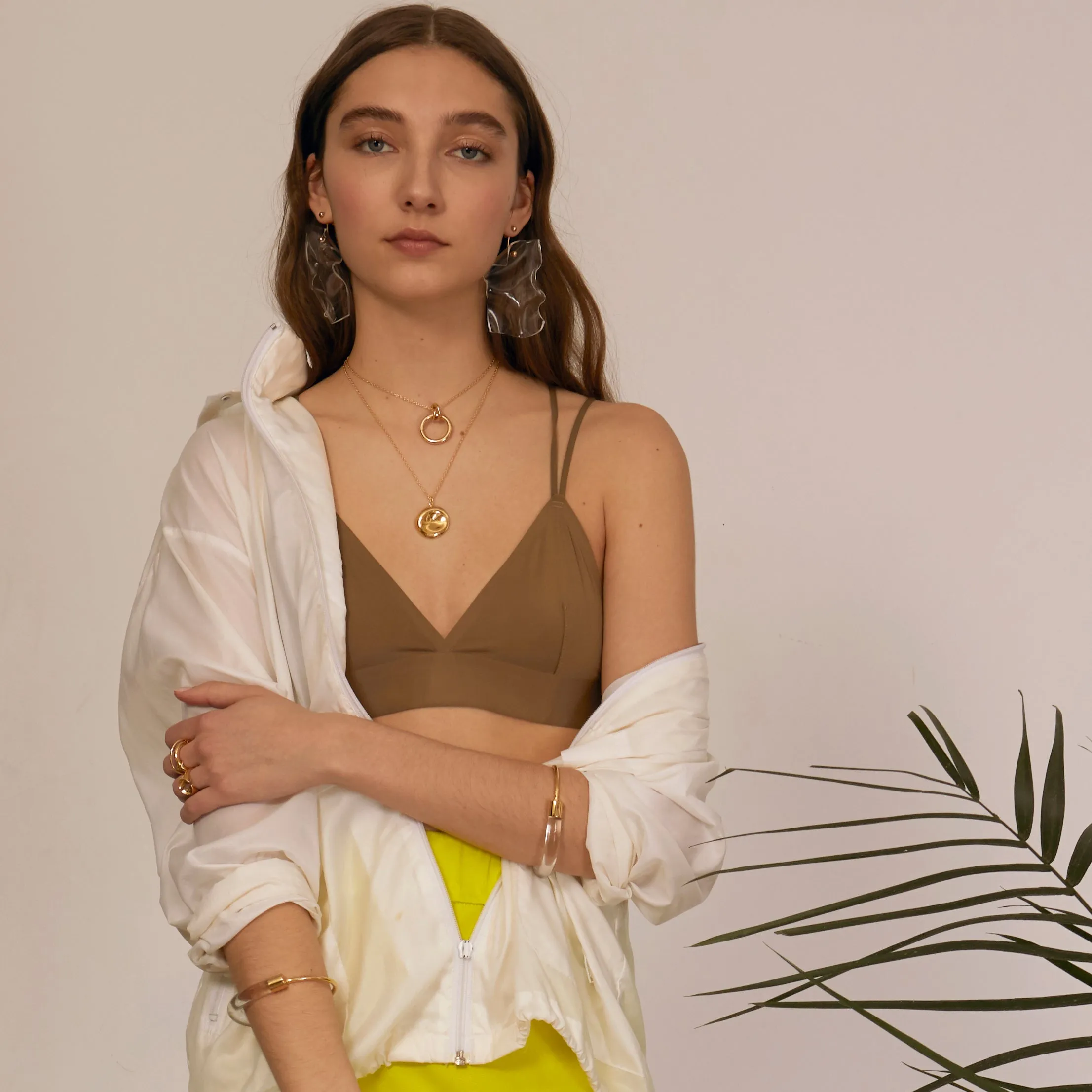 Cleft Necklace in Gold