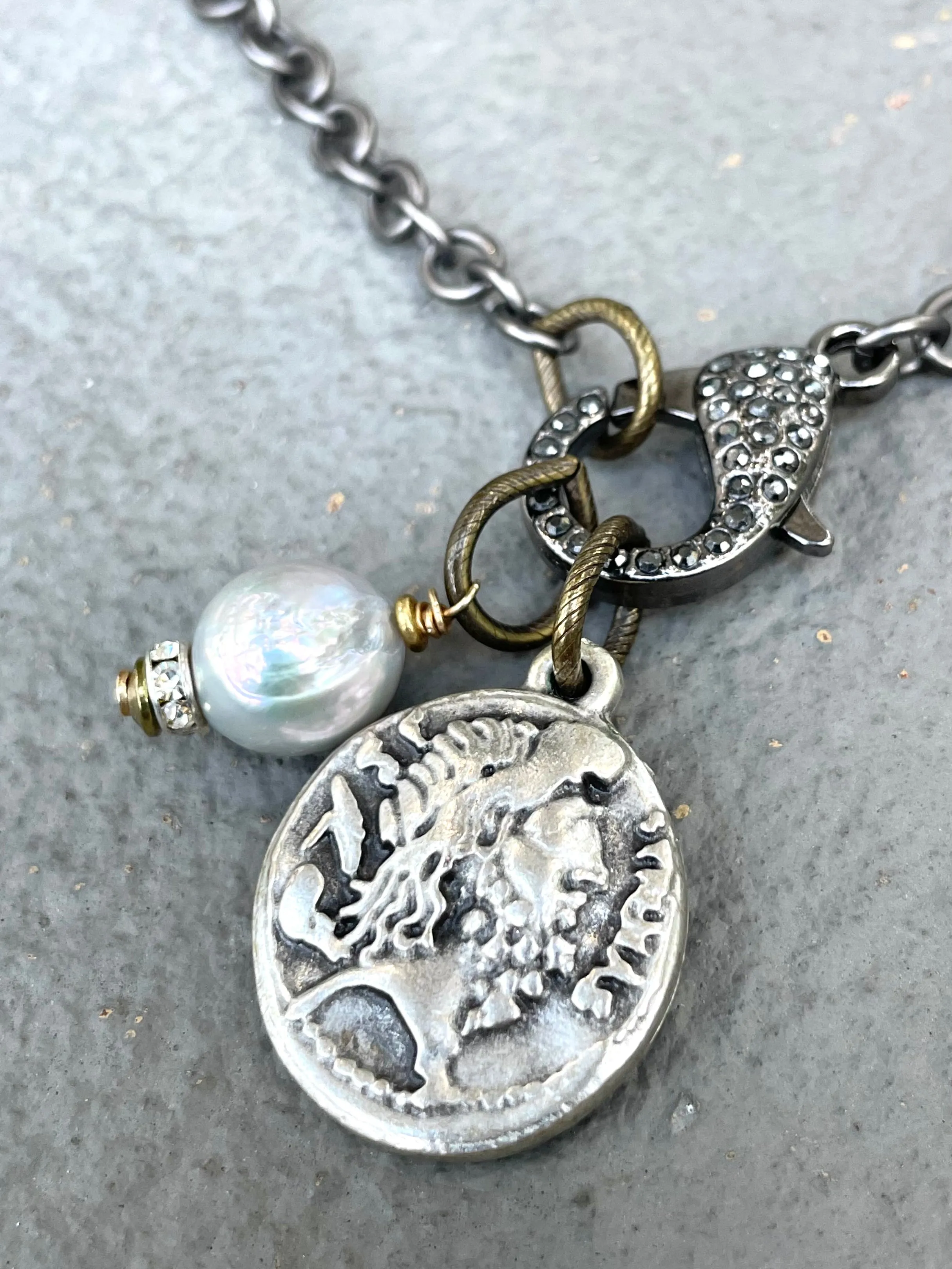 Coin and Pearl