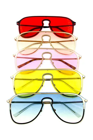 Colored Aviator Sunglasses