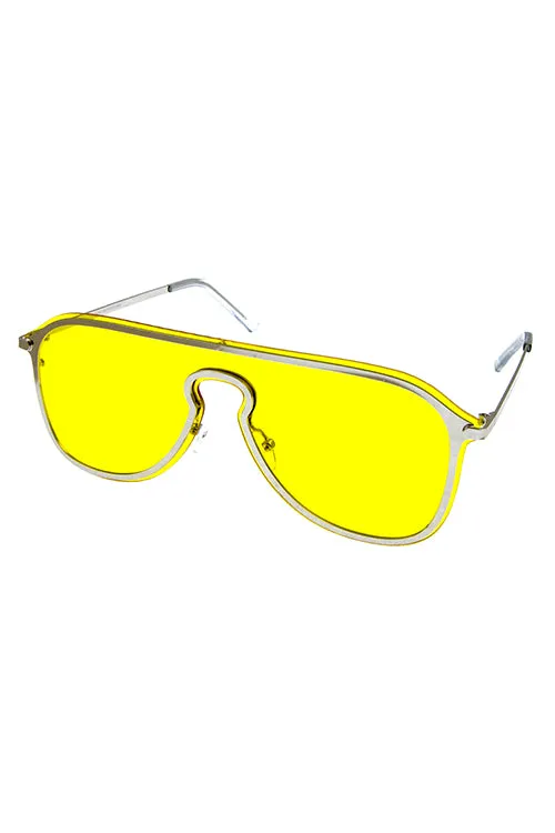 Colored Aviator Sunglasses
