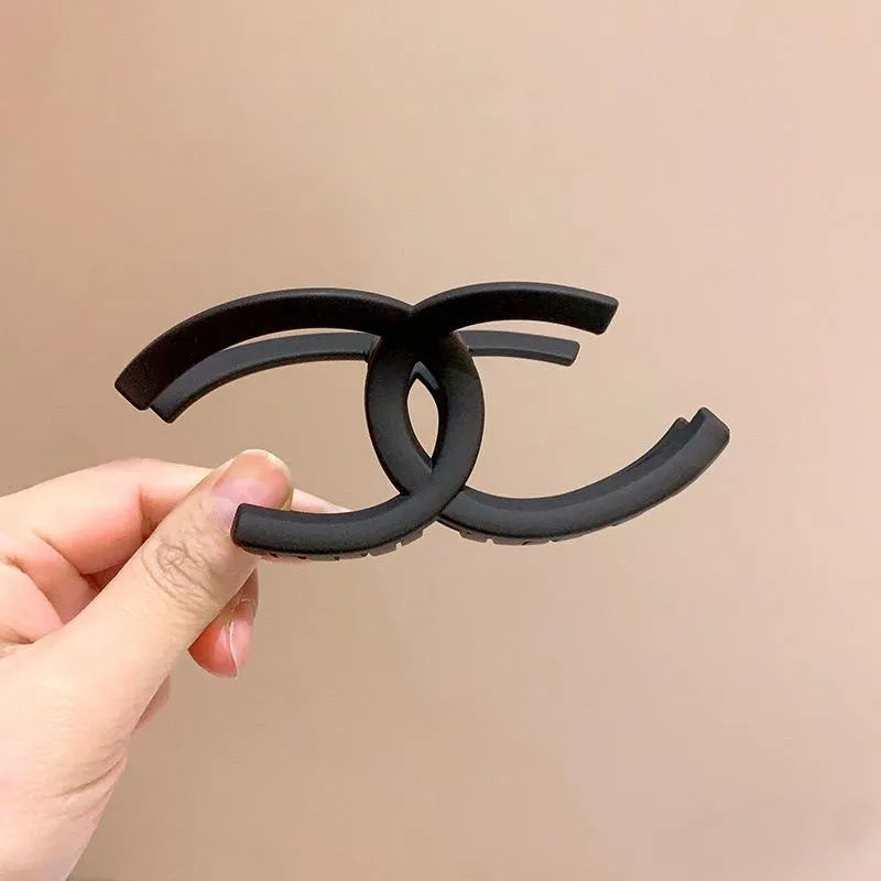Combo of 10 Hair Claw Clips- black