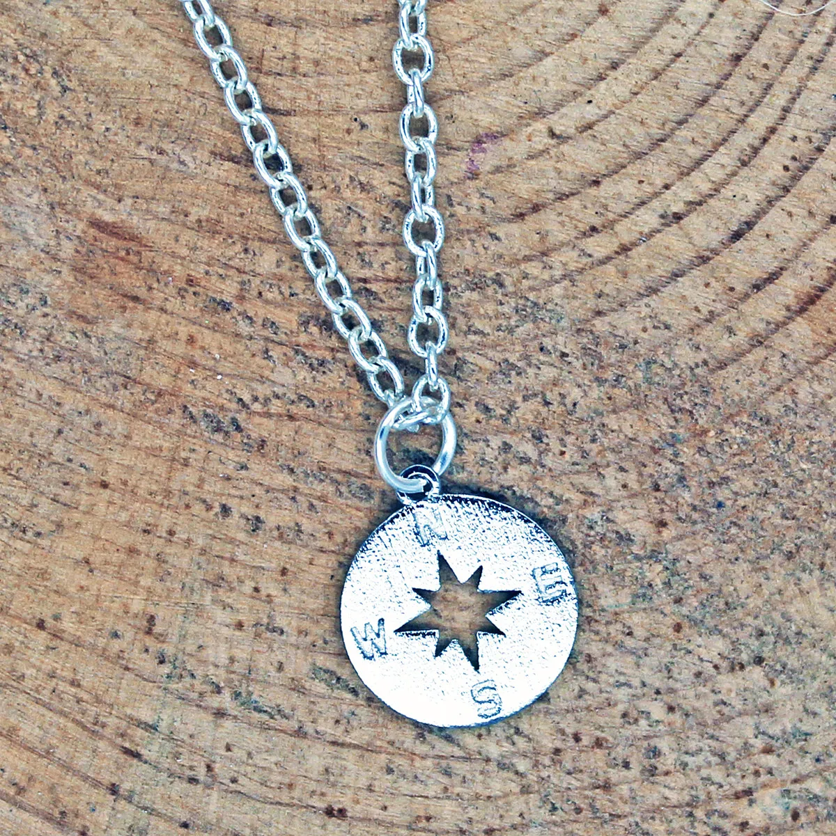Compass Charm Necklace