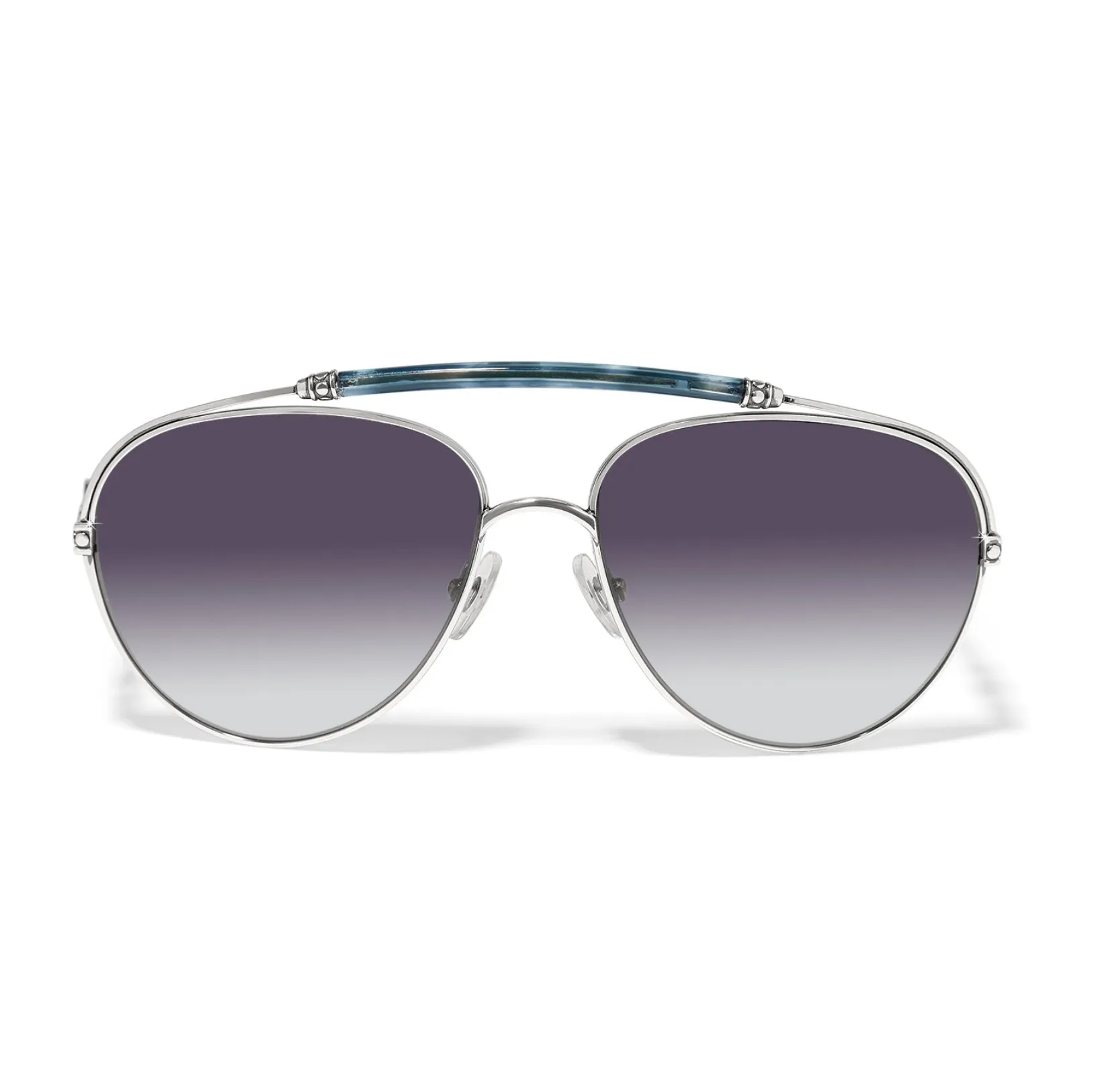 Contempo Medallion Aviator Sunglasses
