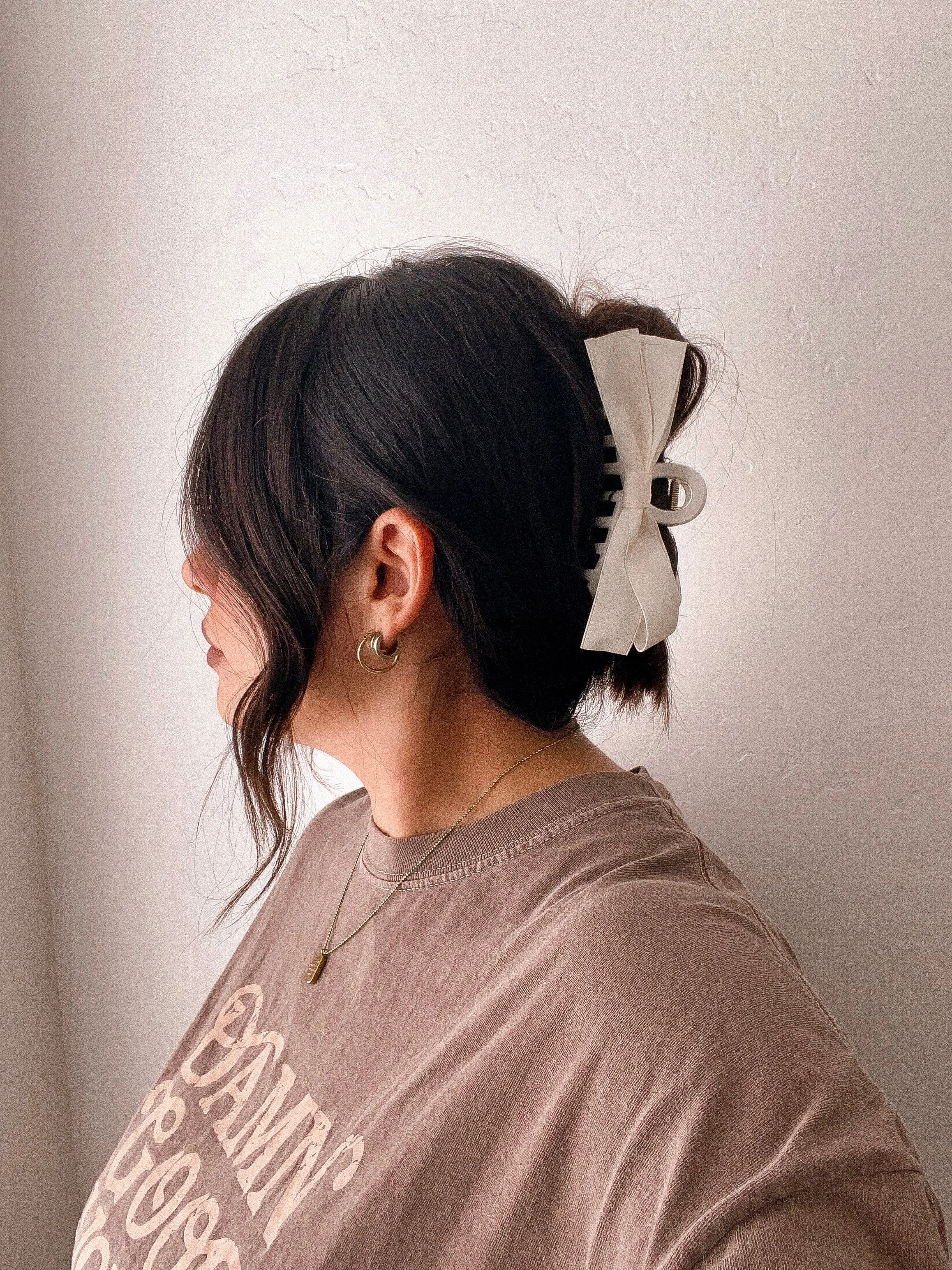 Coquette Bow hair claw clip