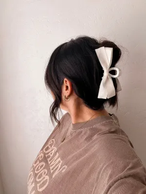 Coquette Bow hair claw clip