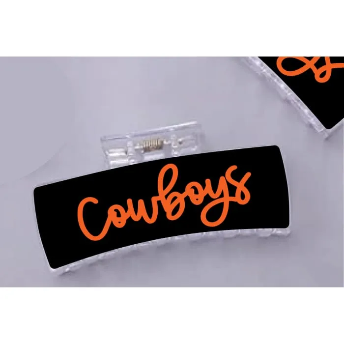 Cowboys Hair Clip - Pre Order