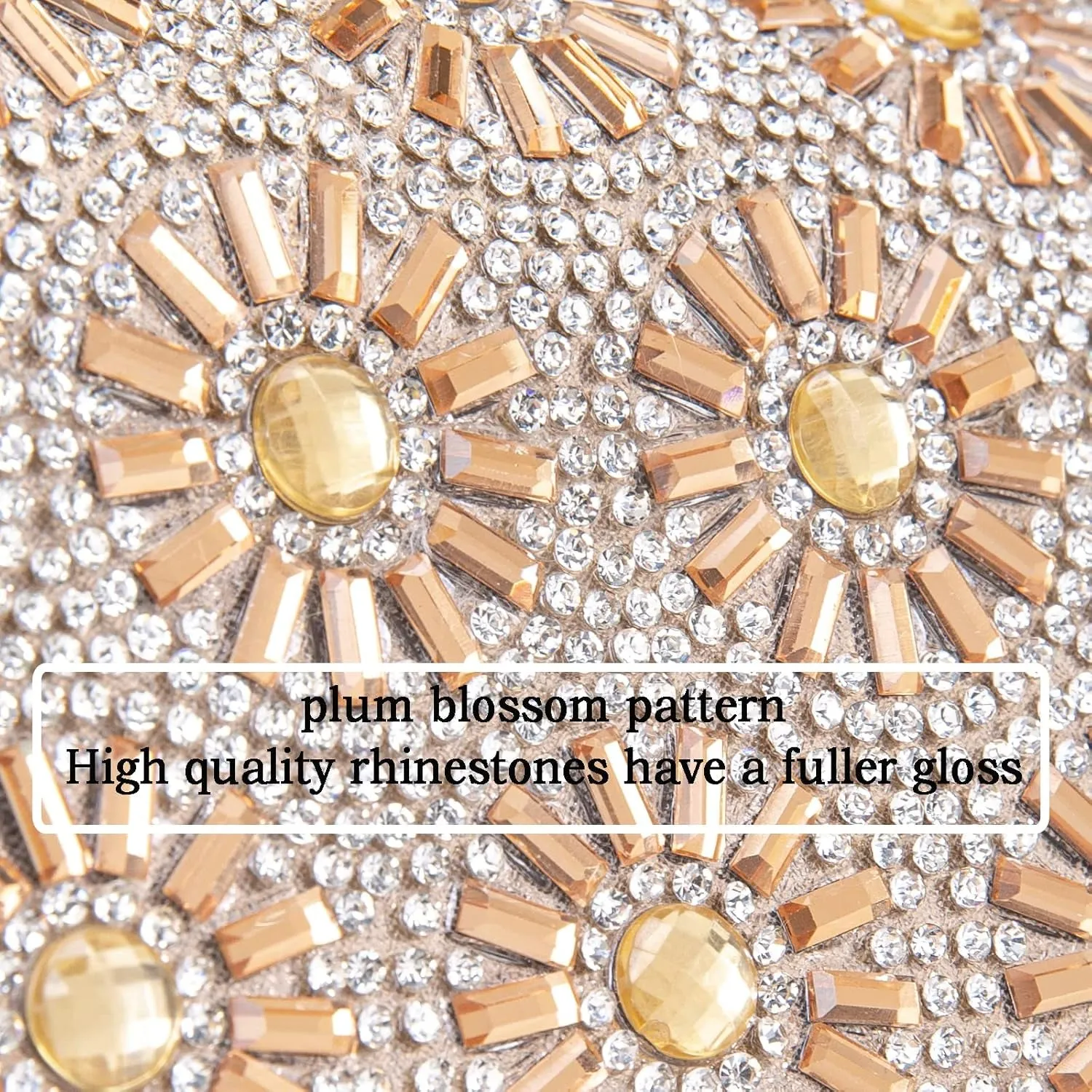 Crystals Crossbody Bag for Women, Rhinestone Evening Bag