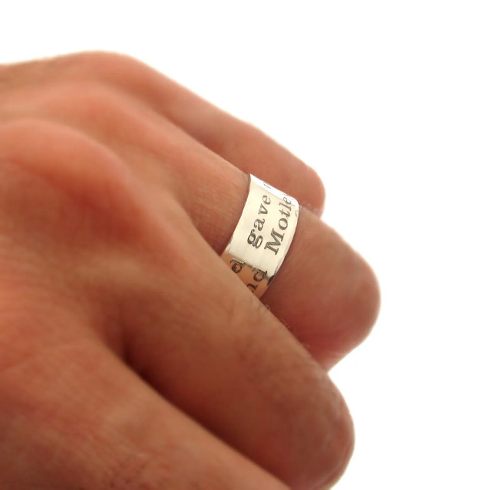 Custom Arabic Name Ring - Muslim jewelry