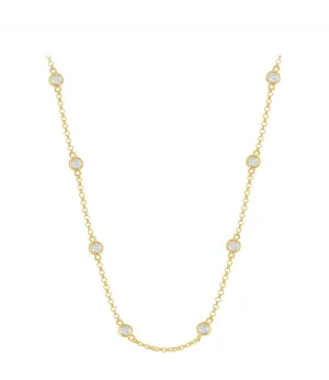 CZ-By-The-Yard Necklace