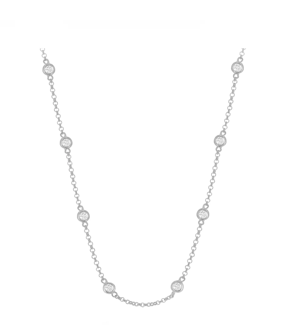 CZ-By-The-Yard Necklace