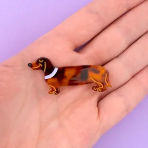Dachshund hair clip