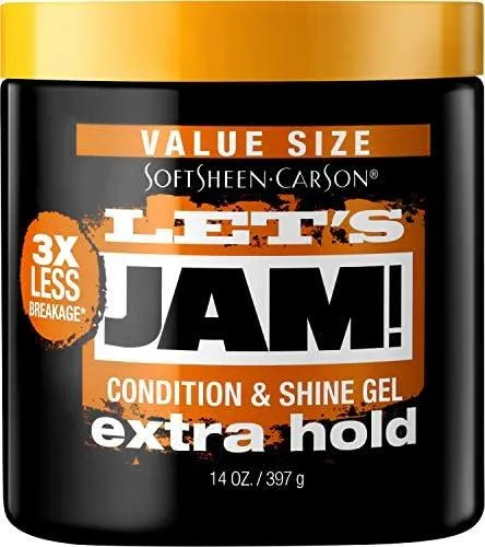 Dark & lovely Let'S Jam Extra Hold Conditioning & Shine Gel 14oz