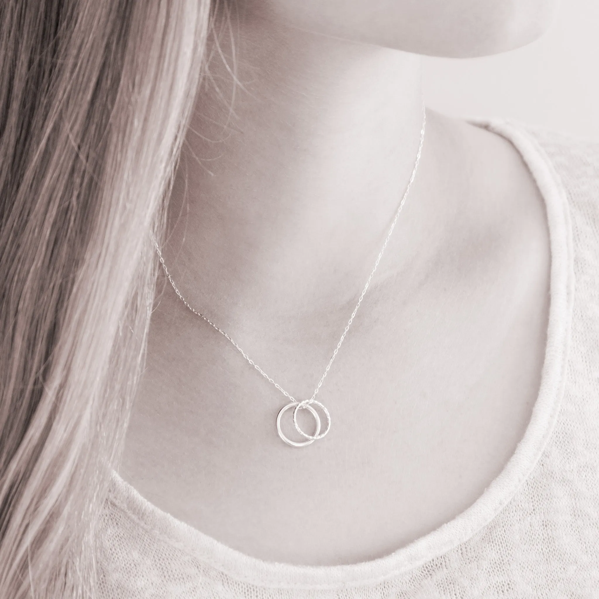 “Daughter-In-Law” Generations Sterling Silver Necklace on Personalized Jewelry Card