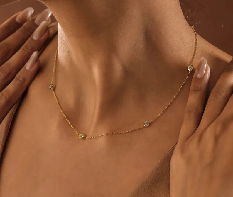 Diamond Chain Necklaces