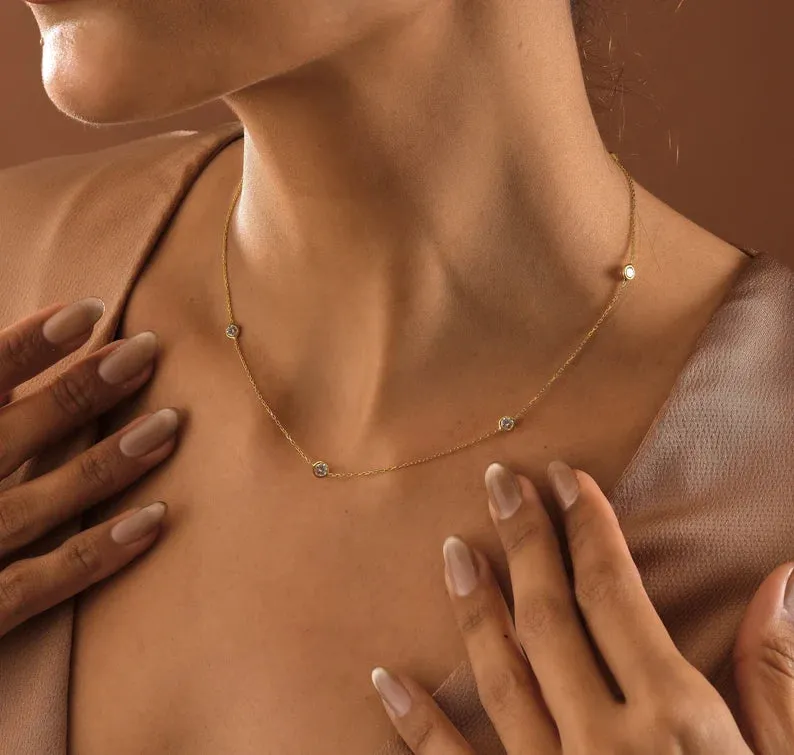 Diamond Chain Necklaces
