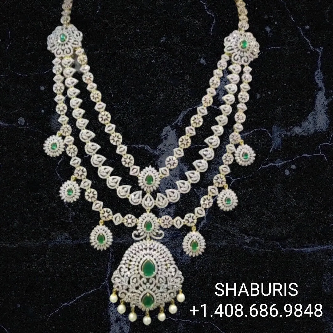 Diamond choker artificial jewelry Indian wedding necklace Indian diamond necklace fashion jewelry sabyasachi jewelry inspired by NIHIRA