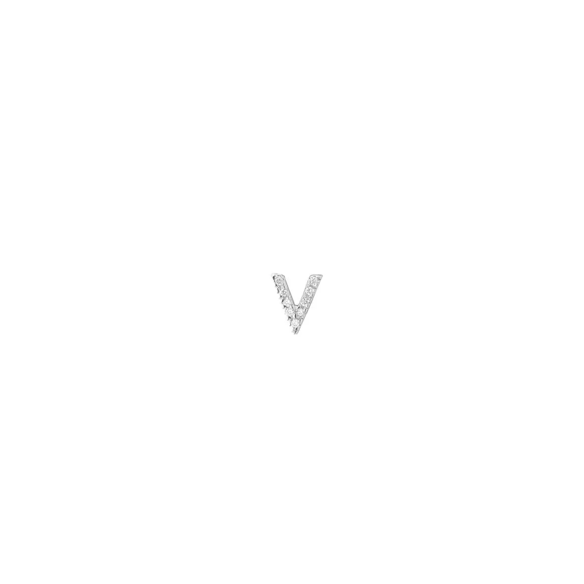 Diamond Initial Stud