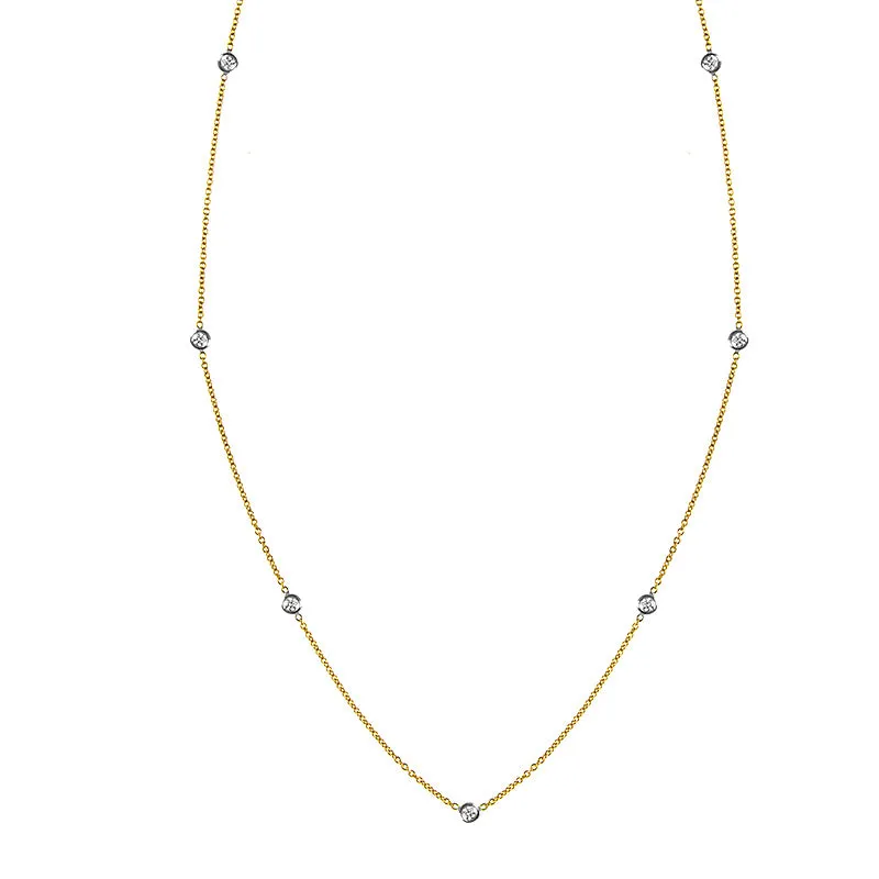 Diamonds by the Yard 18K Gold Necklace