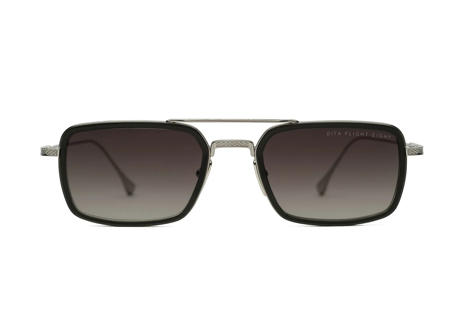Dita | Flight 008 - Smoke Grey Crystal - Black Palladium