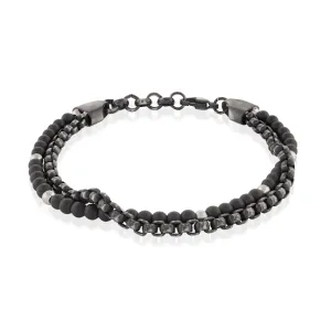 Double Beaded Chain Bracelet