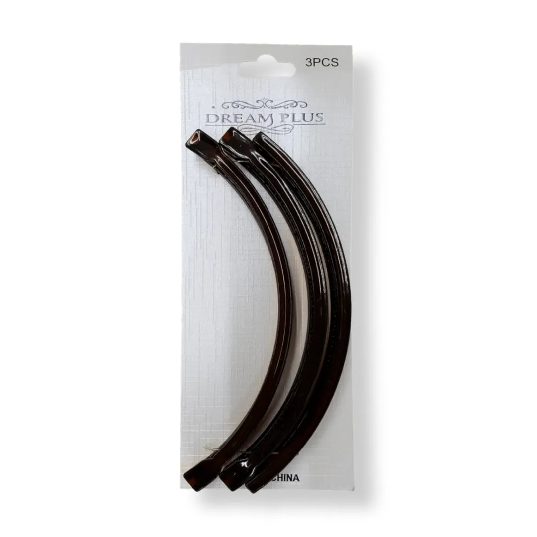 Dream Plus 3pc Banana Clips