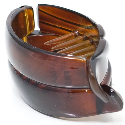Easy Locking Clincher Snap Lock Ponytail Tortoise Shell
