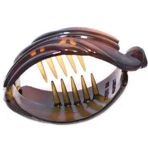 Easy Locking Clincher Snap Lock Ponytail Tortoise Shell