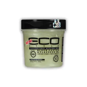 Eco Style Black Castor & Flaxseed Oil Styling Gel