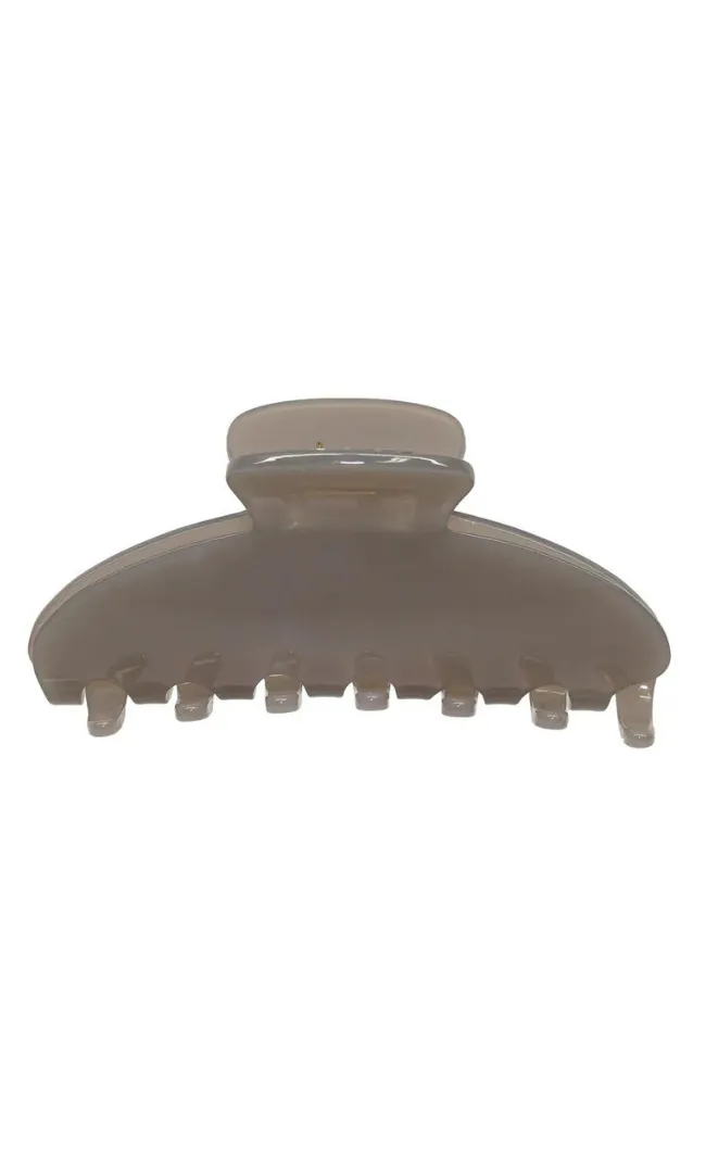 Emi Jay Big Effing Claw Clip in Earl Grey