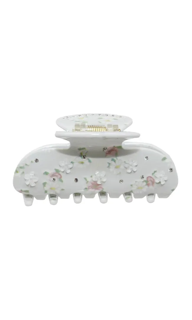 Emi Jay Sweetheart Hair Clip in Tea Party